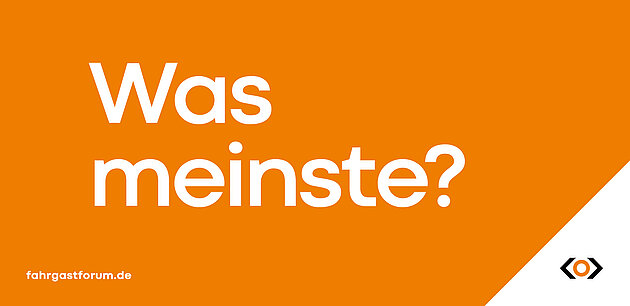 Poster zum Forum im Text steht 'Was meinste'